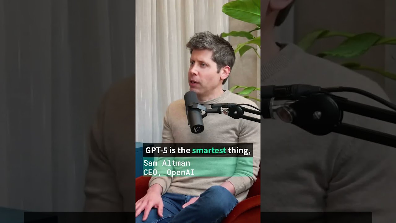 Sam Altman: GPT-5 Is Smarter Than Us