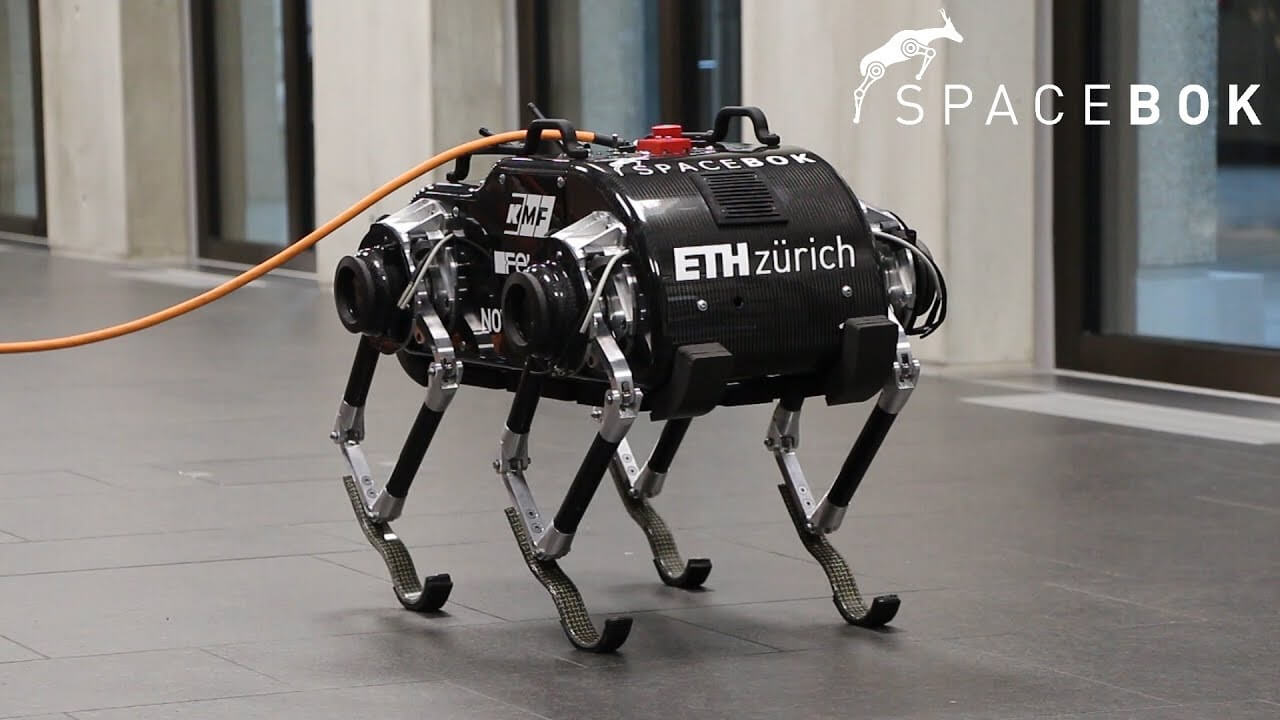 ESA robot able to jump on low gravity worlds