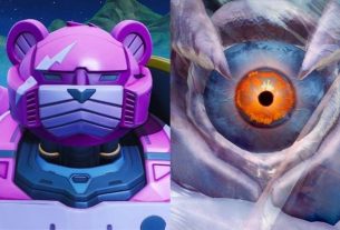 The great battle of Fortnite: The monster against the robot