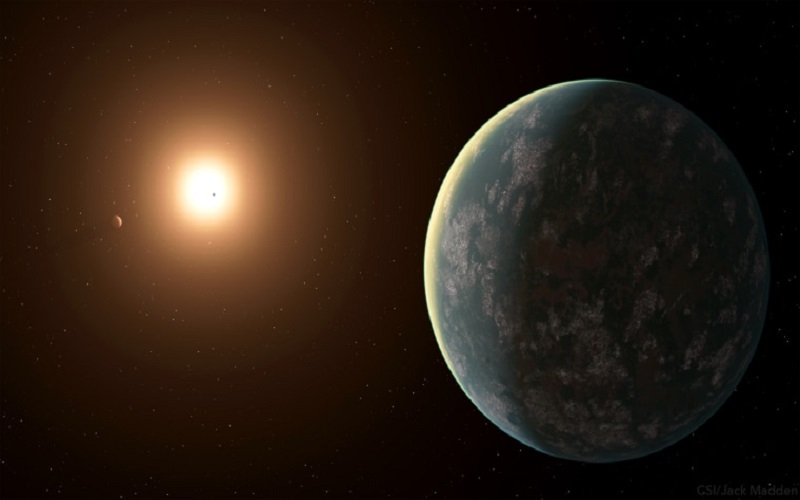 This extreme exoplanets has something in common with Earth
