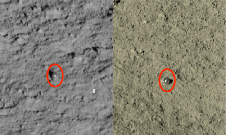 Translucent glass beads spotted on the far side of the Moon