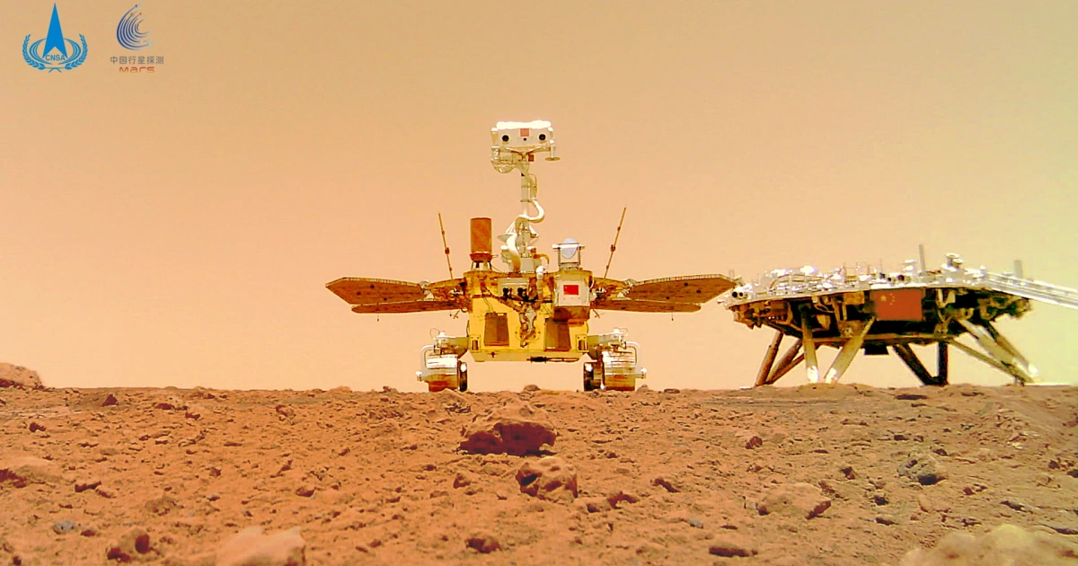On Mars, the Chinese rover went into hibernation