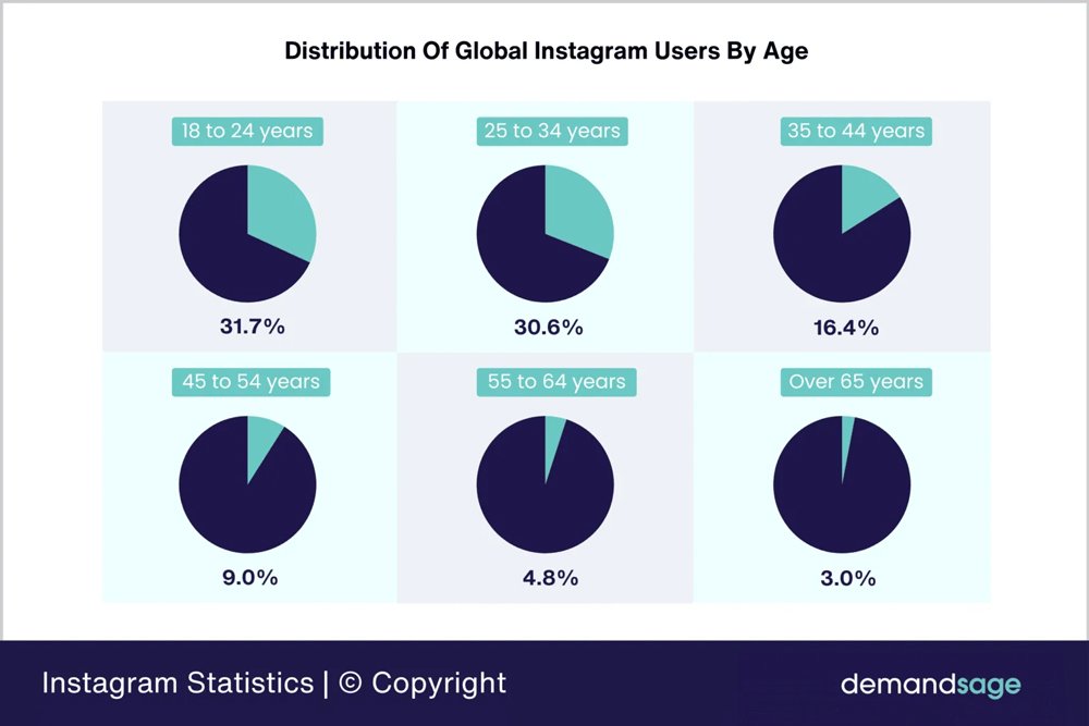Instagram User Demographics By Age